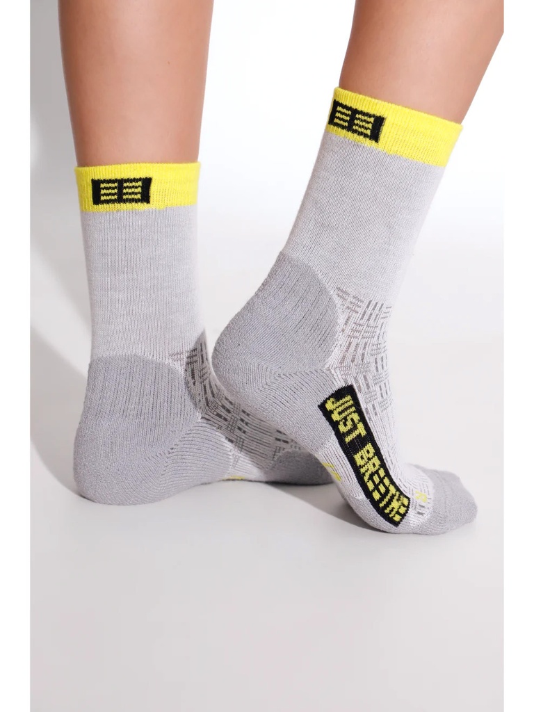 Just Breethe 3/4 Crew Sock