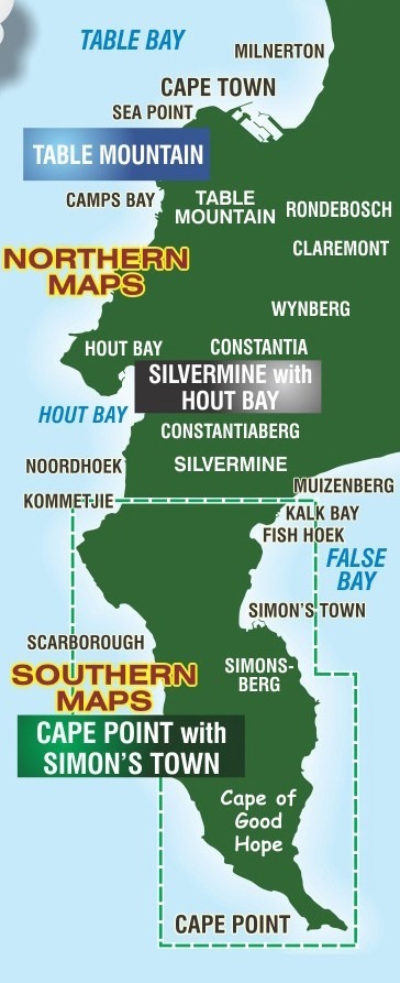 Slingsby Cape Point, Simon's Town & Fish Hoek 5th Edition