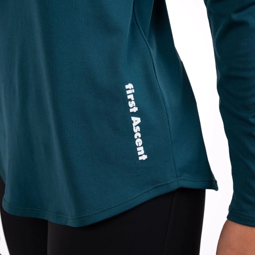 First Ascent Corefit L/S longline Tee – Women's